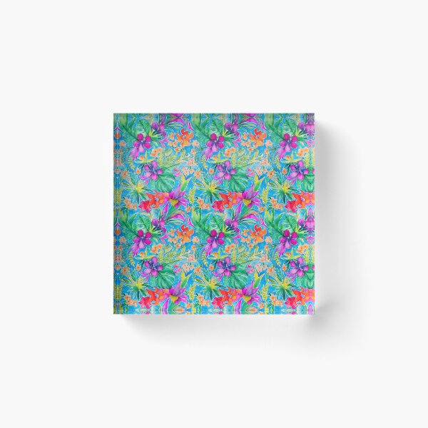 Item preview, Tropical Flowers - Hawaiian Garden designed and sold by Klearwater.