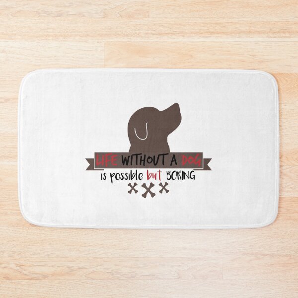 Item preview, Life without a dog is possible but boring,life without a dog is boring designed and sold by Rima-Store-19.