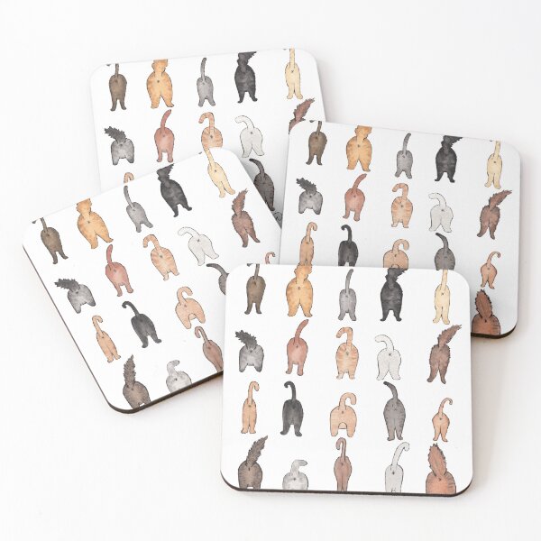 Item preview, Cat butts designed and sold by barbarashain.