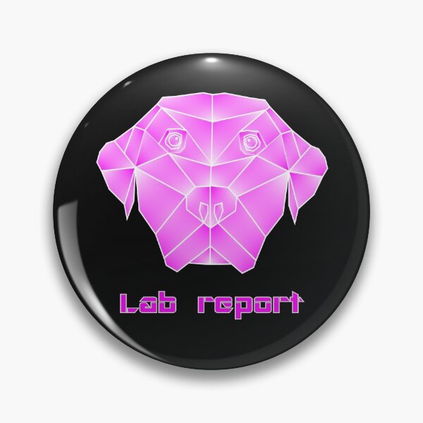 Item preview, Pink Labrador dog Polygon gift designed and sold by CareShare Design.