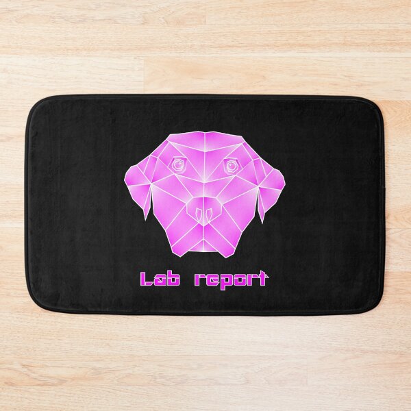 Item preview, Pink Labrador dog Polygon gift designed and sold by CareShare Design.