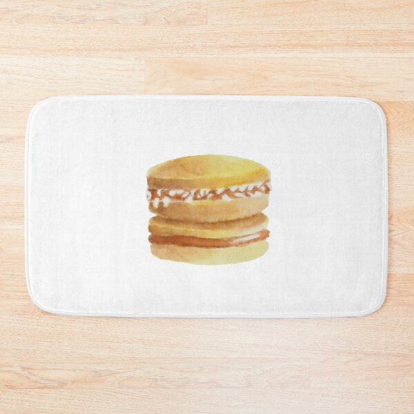 Item preview, Alfajores (Dulce de leche) cookies watercolour illustration (White background) designed and sold by tifft.