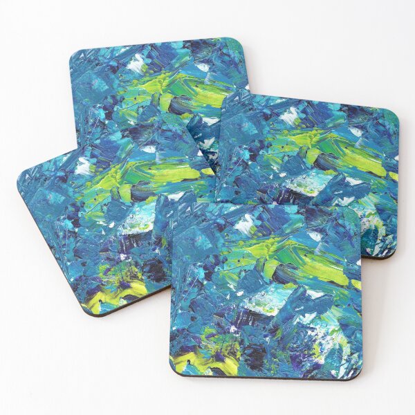 Item preview, Blue Paint Decorative Pattern designed and sold by Oblivyum.