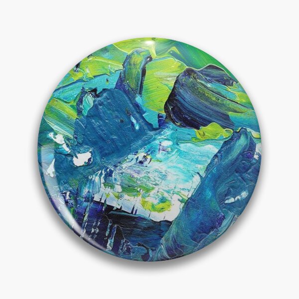 Item preview, Blue Paint Decorative Pattern designed and sold by Oblivyum.