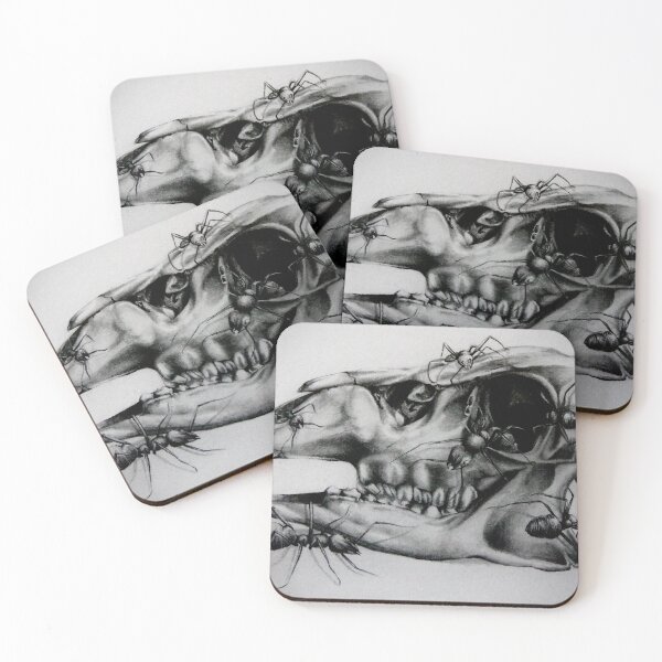 Item preview, Ants on a skull designed and sold by BlueSkeksis.