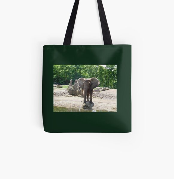 Elephant photograph 110 All Over Print Tote Bag