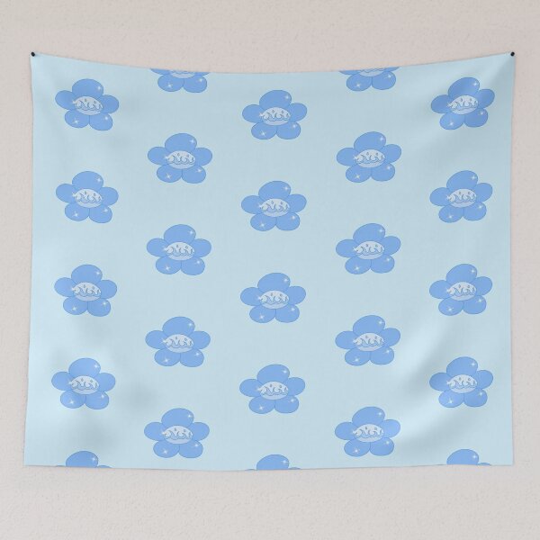 Item preview, Fire Flower (blue) designed and sold by gross-girl99.