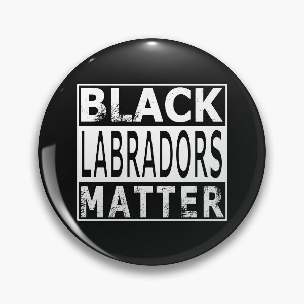 Item preview, Black Labradors Matter Dog gift designed and sold by CareShare Design.