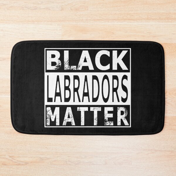 Item preview, Black Labradors Matter Dog gift designed and sold by CareShare Design.