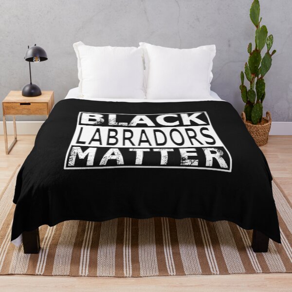 Item preview, Black Labradors Matter Dog gift designed and sold by CareShare Design.
