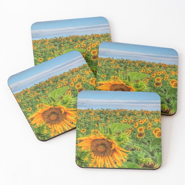 Item preview, Sunflower Field After A Rainstorm designed and sold by tammyschroder.