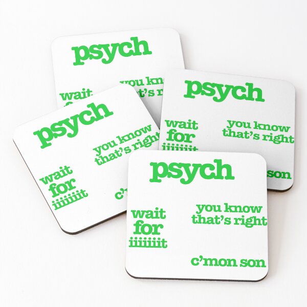 Item preview, psych sayings sticker pack designed and sold by neha-s.