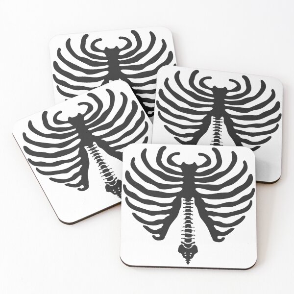 Item preview, Halloween Skeleton Rib Cage Heart designed and sold by Brenton Golley.