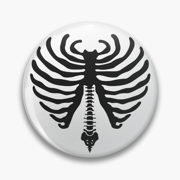 Item preview, Halloween Skeleton Rib Cage Heart designed and sold by Brenton Golley.