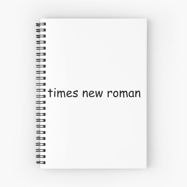 Item preview, Times New Roman/ Comic Sans designed and sold by erinaceous.