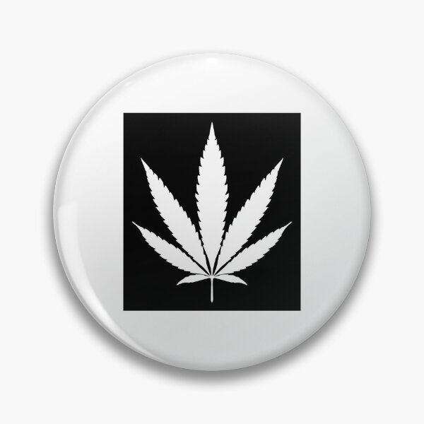 Item preview, cannabis leaf negative (black) designed and sold by AndrewRhodesArt.