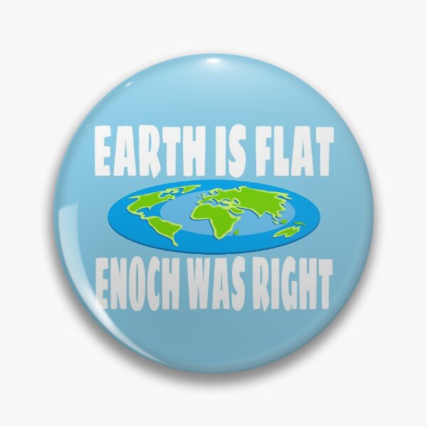 Item preview, Earth Is Flat Enoch Was Right Biblical Flat Earth T Shirt Merch designed and sold by PRINTS2HOT.