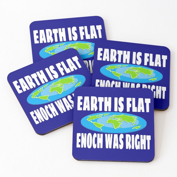 Item preview, Earth Is Flat Enoch Was Right Biblical Flat Earth T Shirt Merch designed and sold by PRINTS2HOT.