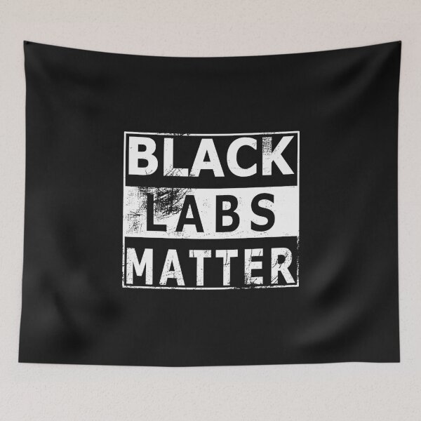 Item preview, Black Labradors Matter dog gift designed and sold by CareShare Design.