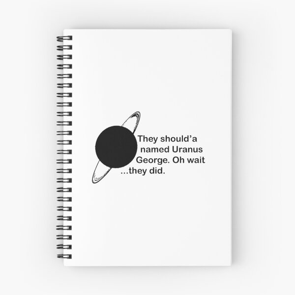 Item preview, Uranus was named George. designed and sold by jaileib.