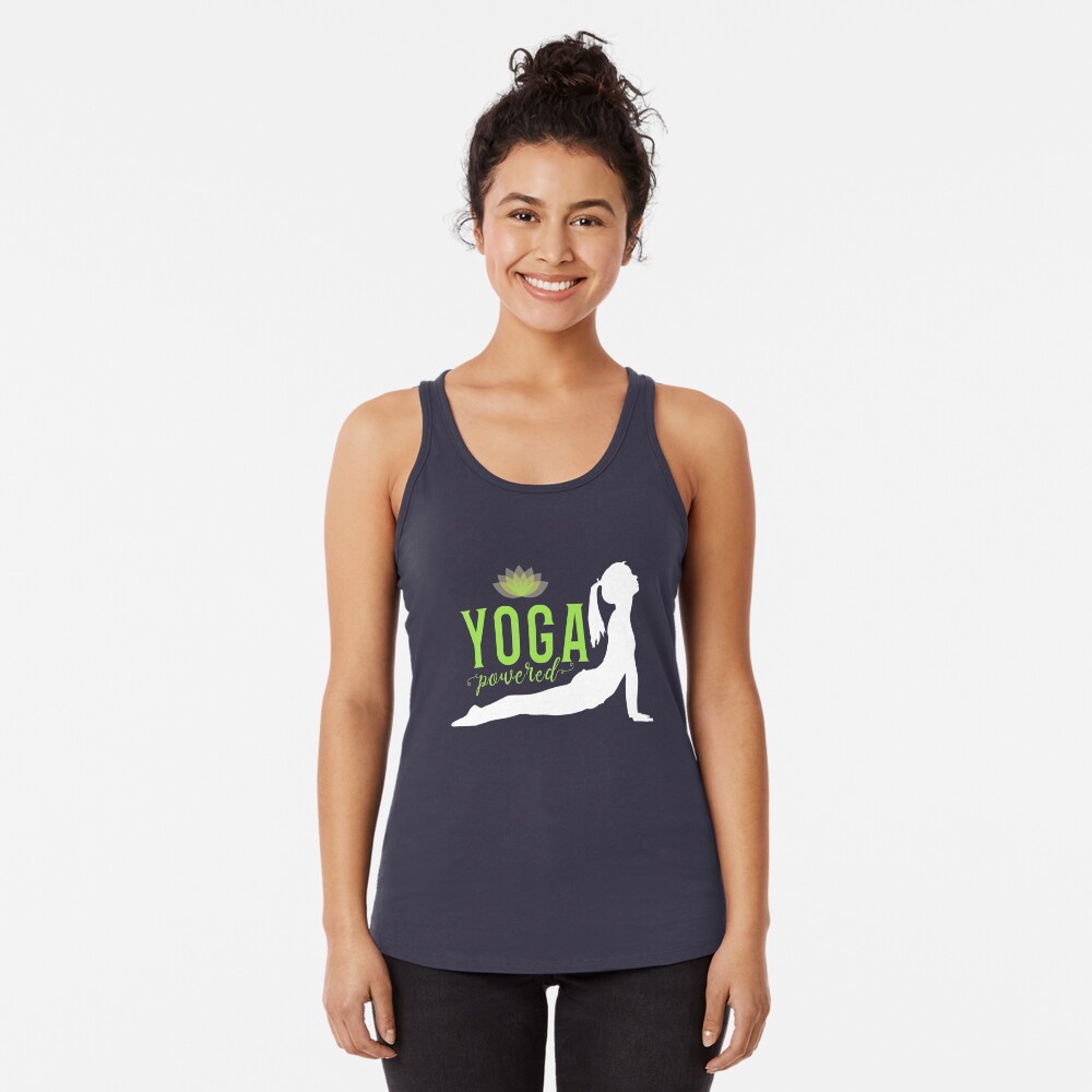 Yoga Powered Racerback Tank Top