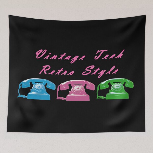 Artikelvorschau, Vintage Tech Telefone im Retro-Stil entworfen und verkauft von Oak Mountain.