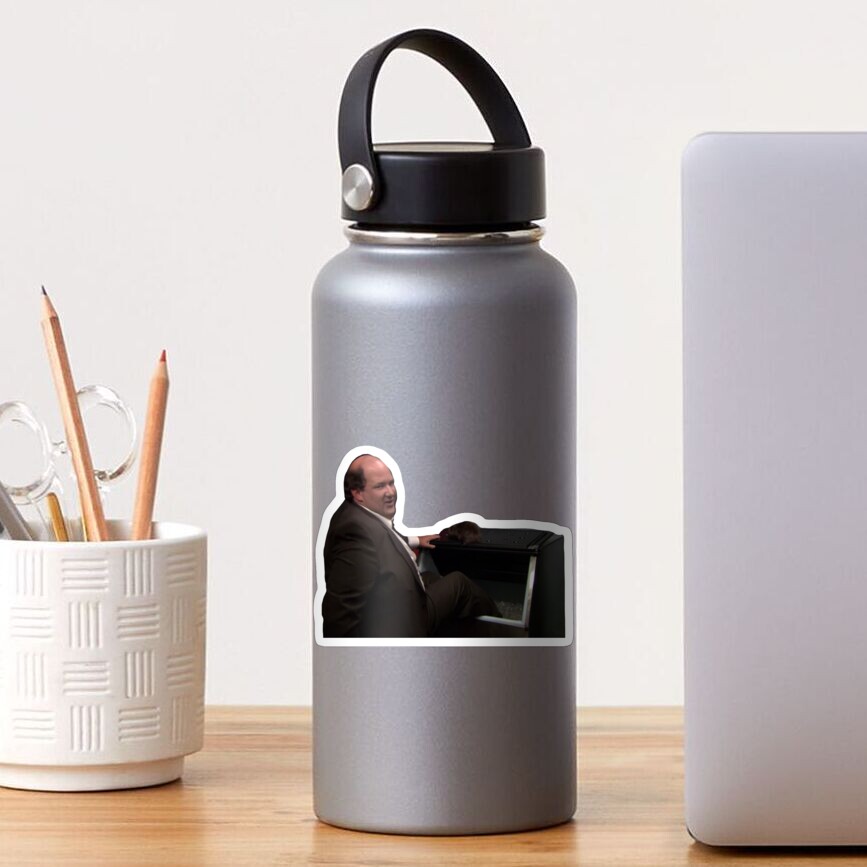 "Kevin Malone Ice Machine The Office " Sticker for Sale by yrhomesclice