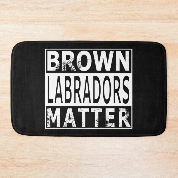 Item preview, Brown Labradors Matter Dog gift designed and sold by CareShare Design.