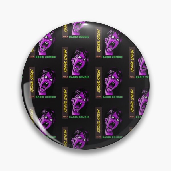 Item preview, ETERNAL SCREAM RABID ZOMBIE designed and sold by MerchByCraig.
