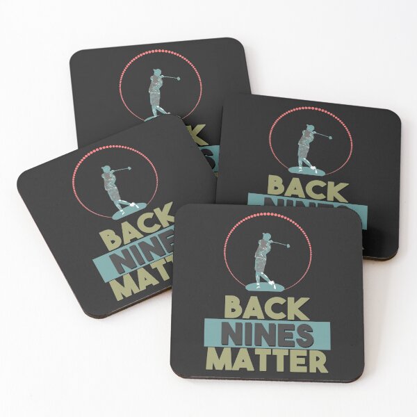 Item preview, Back Nines Matter - Playing Golf Retro Color Art designed and sold by leo121687.