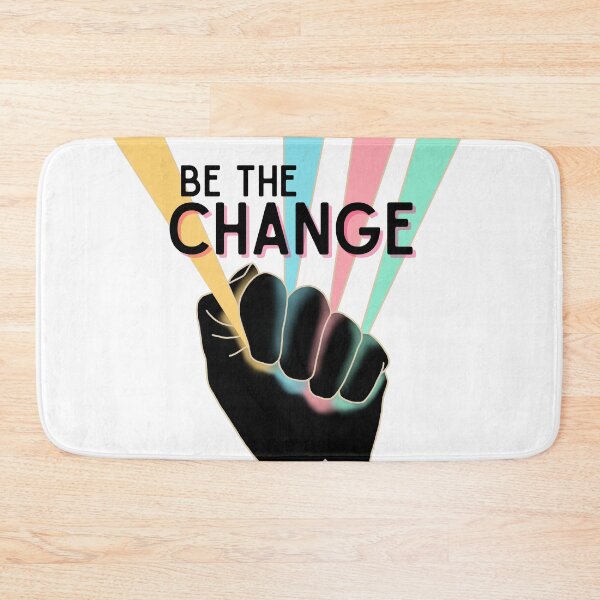 Item preview, Be the Change Fist designed and sold by DippyHippie.