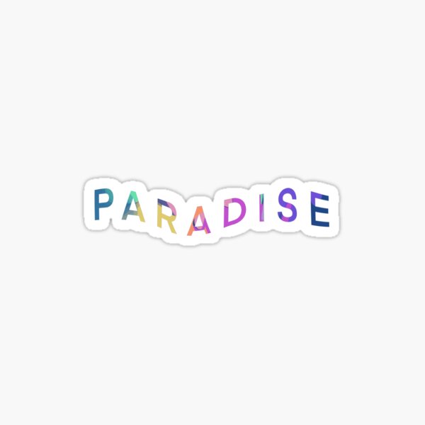 Paradise Lyrics Gifts & Merchandise for Sale