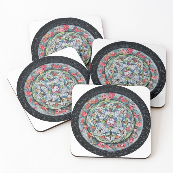 Item preview, Sweetpea and White Moth Mandala designed and sold by Heather  Shore.