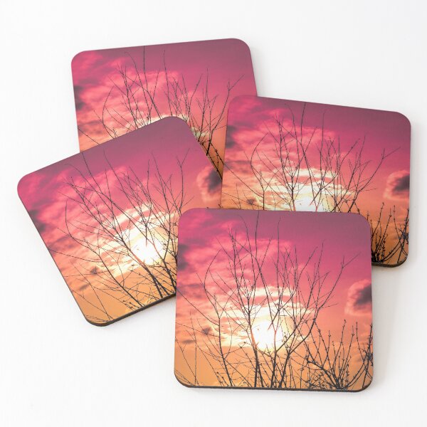 Item preview, Colorful sunset, pink and orange designed and sold by Stéphane  Thirion.