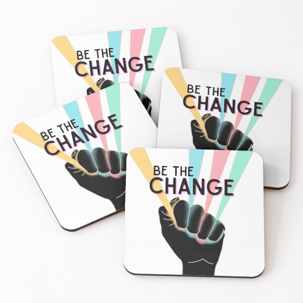 Item preview, Be the Change Fist designed and sold by DippyHippie.