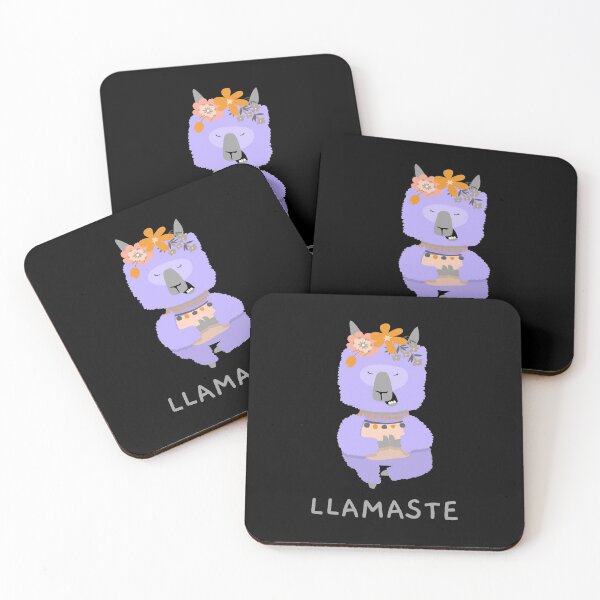 Item preview, Llama, Llamaste ! I Love Yoga, namaste! designed and sold by Mya4You.