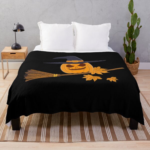 Item preview, Halloween Autumn leaves Pumpkin Hocus Pocus Witch Design designed and sold by PlusAdore.