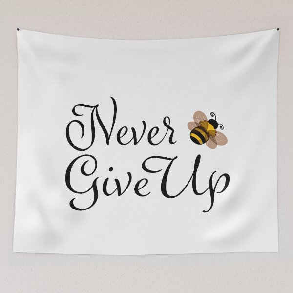 Item preview, Never Give Up designed and sold by Fas Designs.