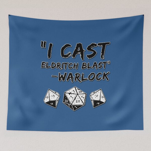 Item preview, I cast Eldritch Blast - Warlock designed and sold by Faroth.