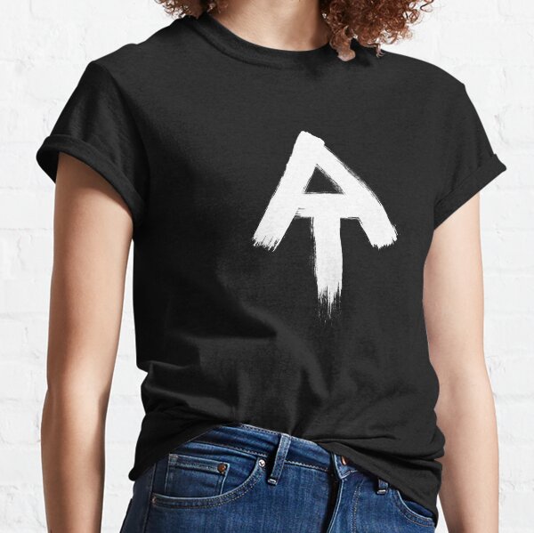 Appalachian Trail White Painted Blaze AT Symbol Classic T-Shirt