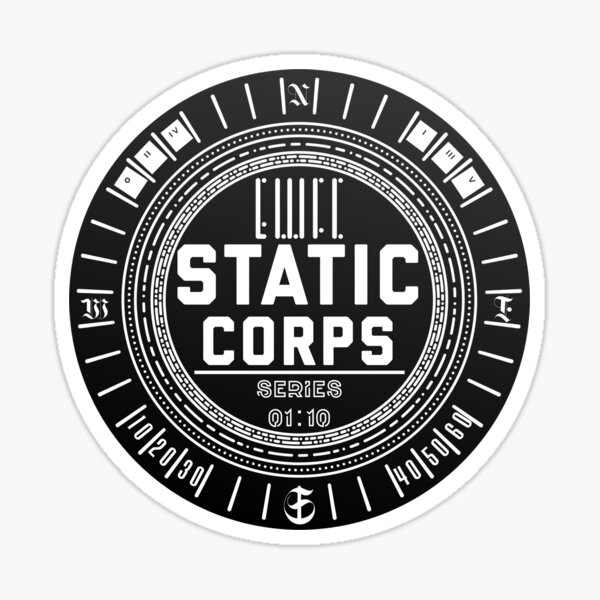 Static Corps Mark I Sticker