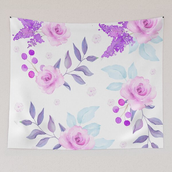 Item preview, Winter Purple Floral designed and sold by DaisyMarroquin.
