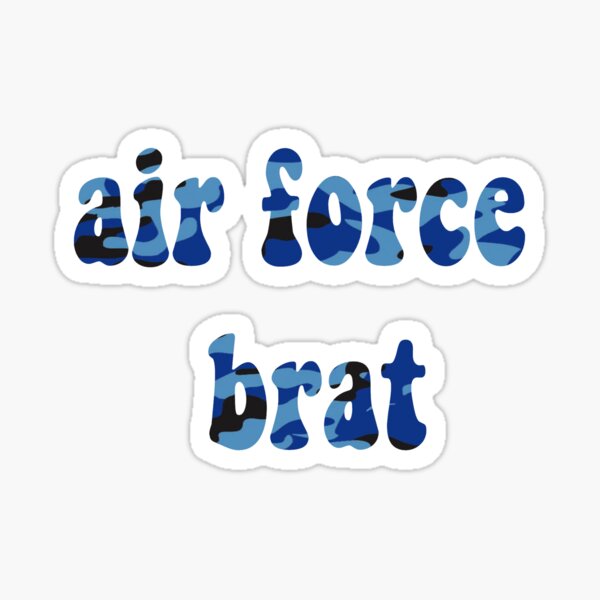 Item preview, air force brat w/ blue camo designed and sold by isabelnorman.