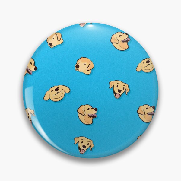 Item preview, Golden Retriever Faces Pattern designed and sold by BenjiDesign.