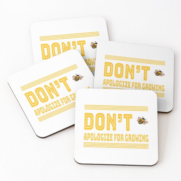 Item preview, Don't Apologize For Growing designed and sold by Fas Designs.