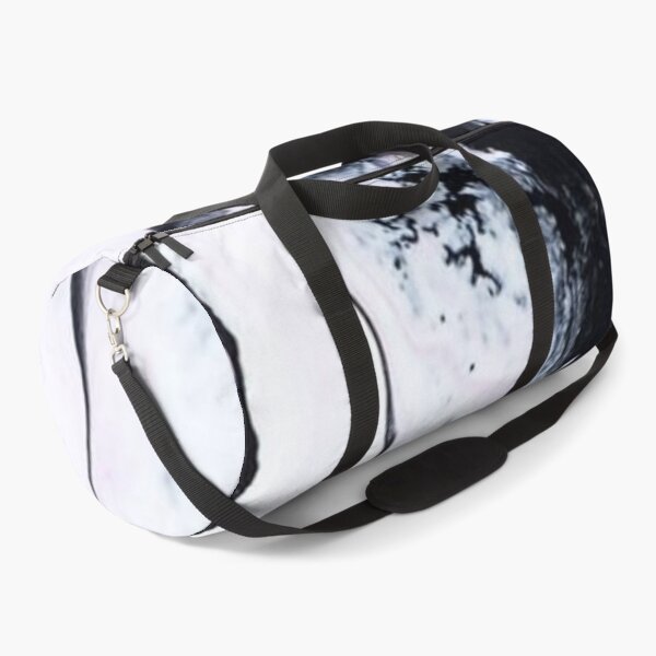 Marble Rose Pattern Duffle Bag