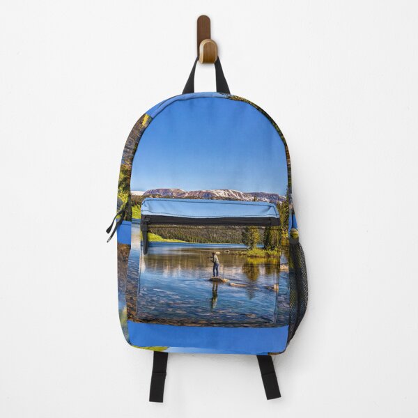 Item preview, Fly fishing on Beartooth Lake designed and sold by GestaltImagery.