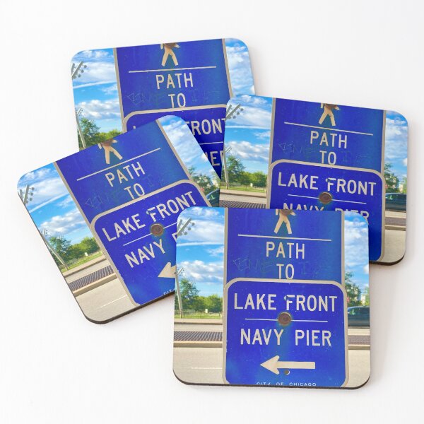 Item preview, Path to Lake Front, Navy Pier designed and sold by Anna Maria Upshaw.