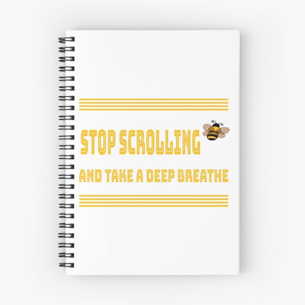 Item preview, Stop Scrolling And Take A Deep Breathe designed and sold by Fas Designs.