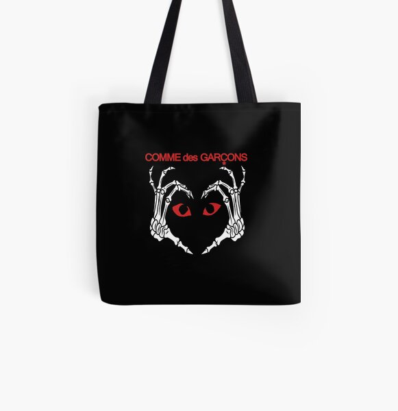 comme des garcons play tote bag